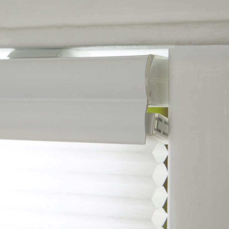 Store alvéolaire semi-diaphane, Blanc, l 30 po x L 64 po