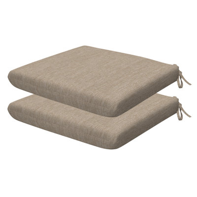 Coussin de siège d'extérieur carré Meridian