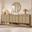 Armoire de rangement pour chaussures 46 po Boho Rattan-846544016