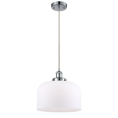 Mini luminaire suspendu à cordon 1 lumière Ballston Urban Bell