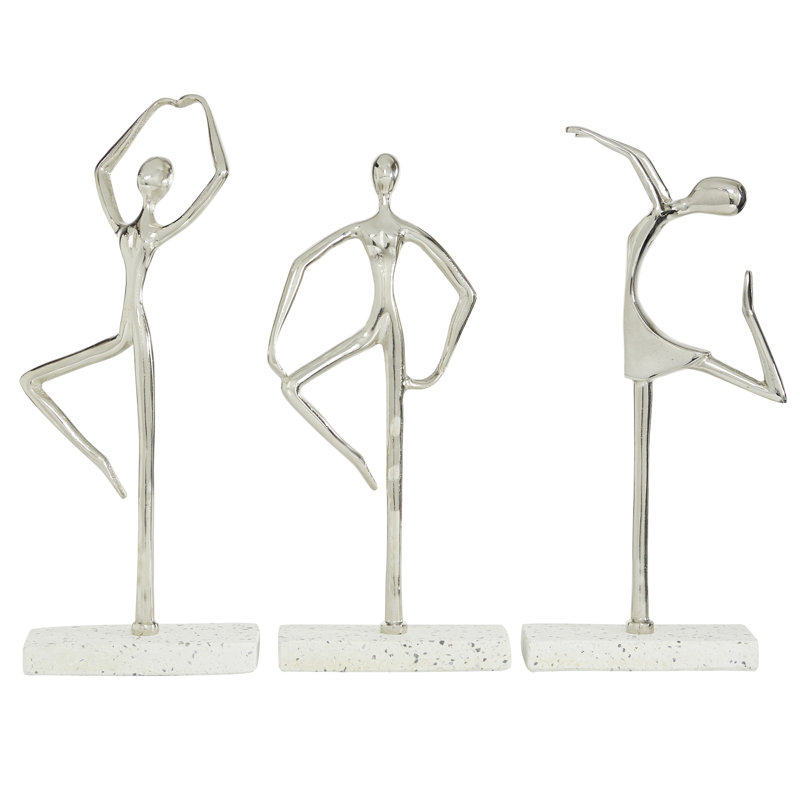 Ensemble de figurine humaine en métal Cachewissa