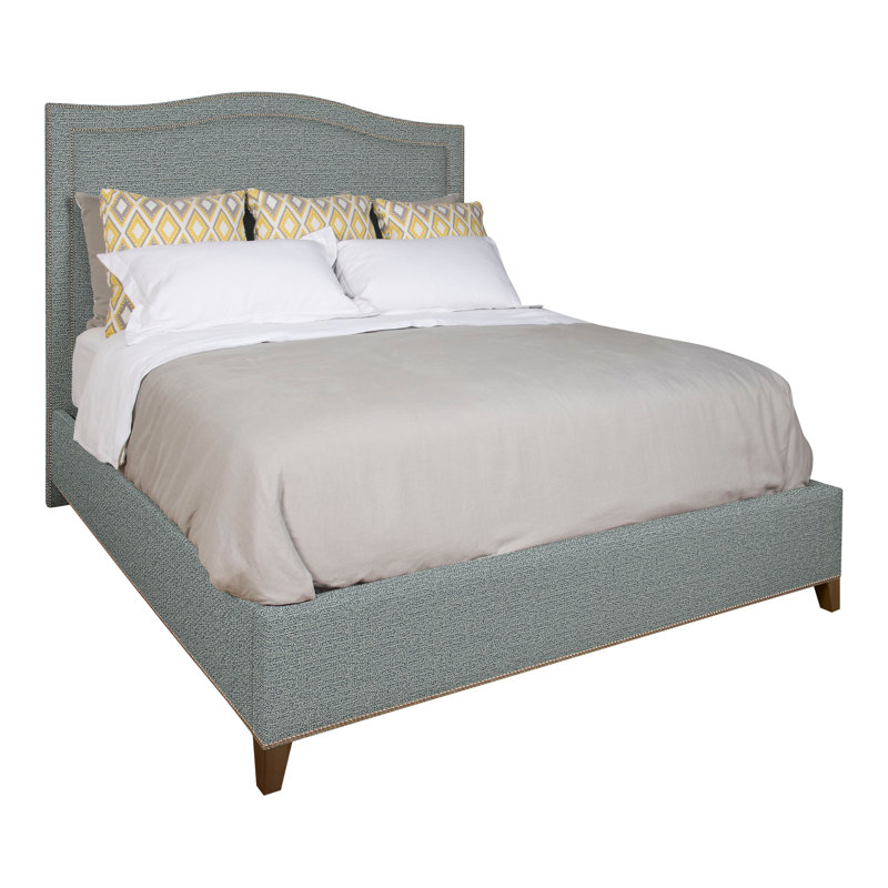 Caroline/Casey Upholstered Bed, Havana, Tarbee Pebble, King