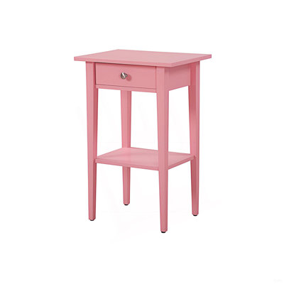 Narrow Nightstand, 1 Drawer Nightstand