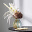 Vase en verre soufflé, vase d'art moderne pour décoration de table-455711642