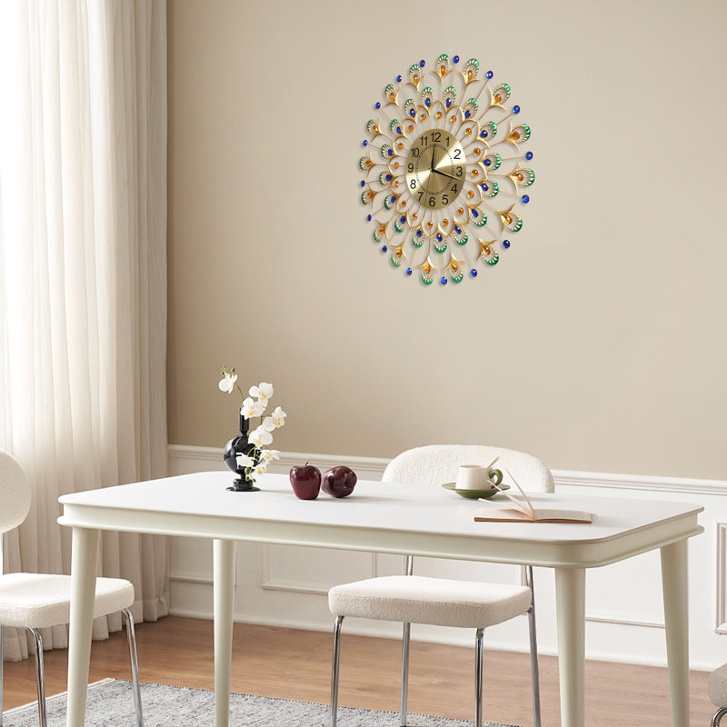 Grande horloge murale ronde