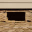 Banc de rangement en bois massif avec tiroirs Adayla-1139226839