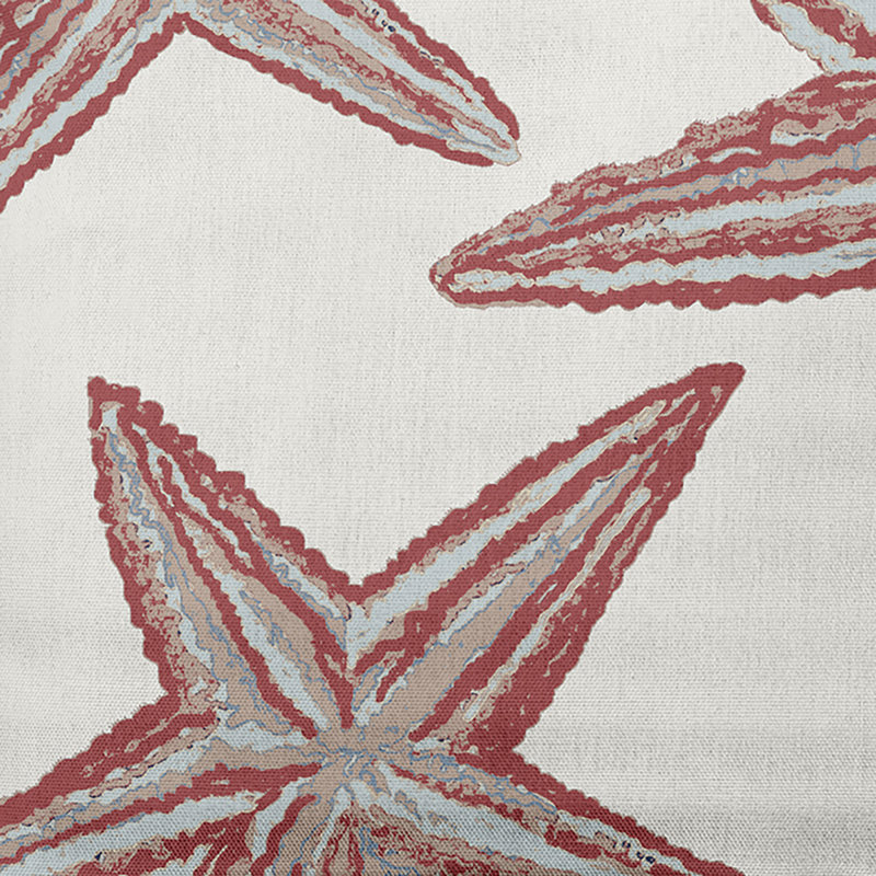 Coussin décoratif de plage, Rouge myrtille, 26 po x 26 po