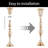 Metal Flower Trumpet Vase-2068342149