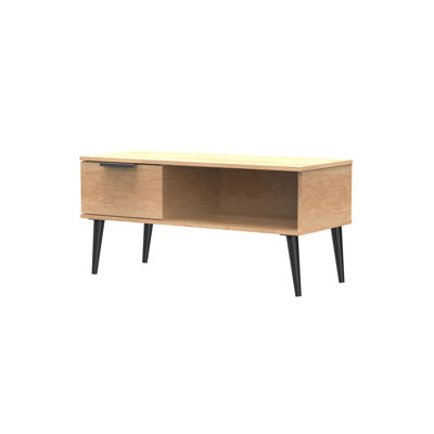 Fully Assembled Menifee Side Table with Storage