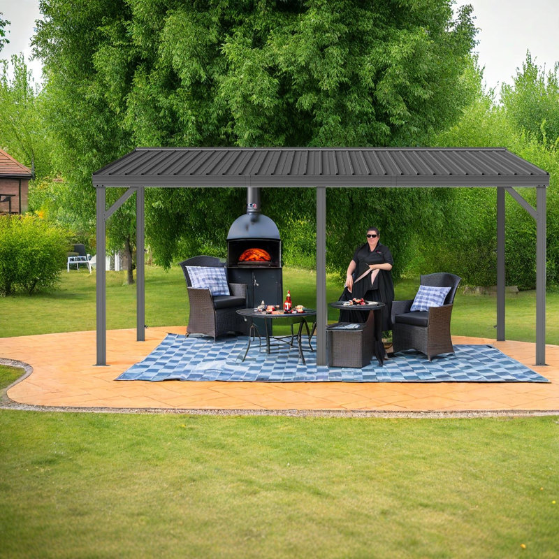Grands auvents en acier et abris de jardin (doit inclure le cadre), abat-jour de patio moderne