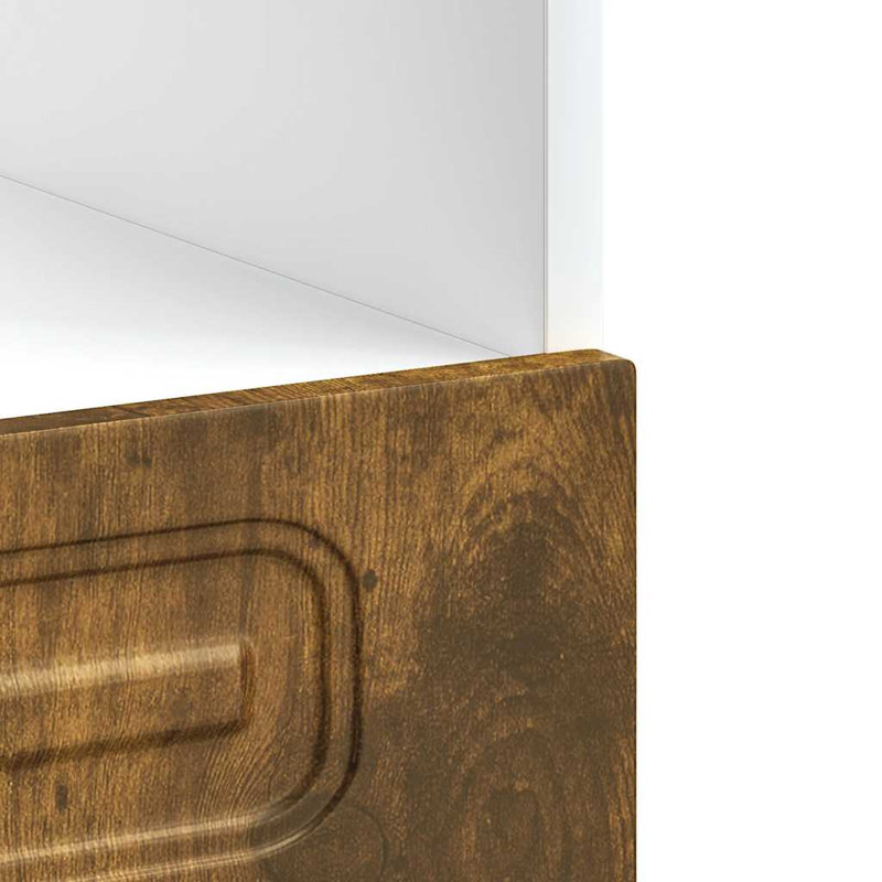 Oven Cabinet Kalmar Engineered Wood, Smoked Oak