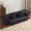 Canapé modulaire 108 po x 68 po en chenille très profond, siège et couchage pour 4 personnes, aucun assemblage requis-733915695