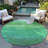 Machine Washable Indoor/Outdoor Cinead ACN1699 Green Rug-104737775