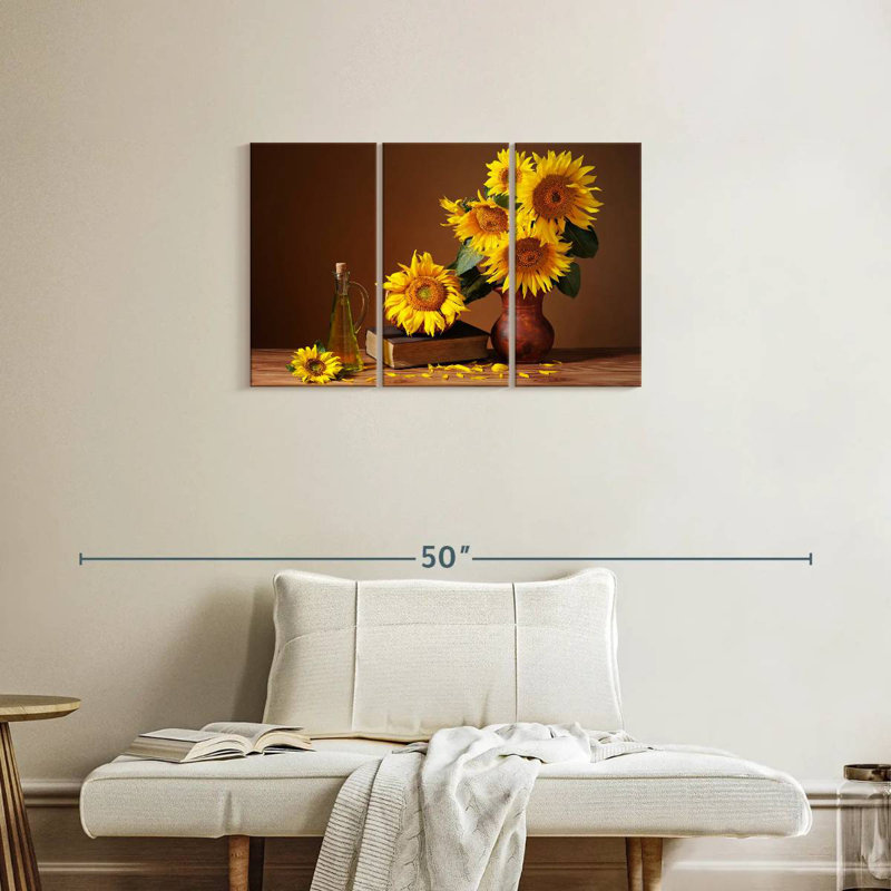 Harnek Sunflower Elegance, 20" H x 33" W
