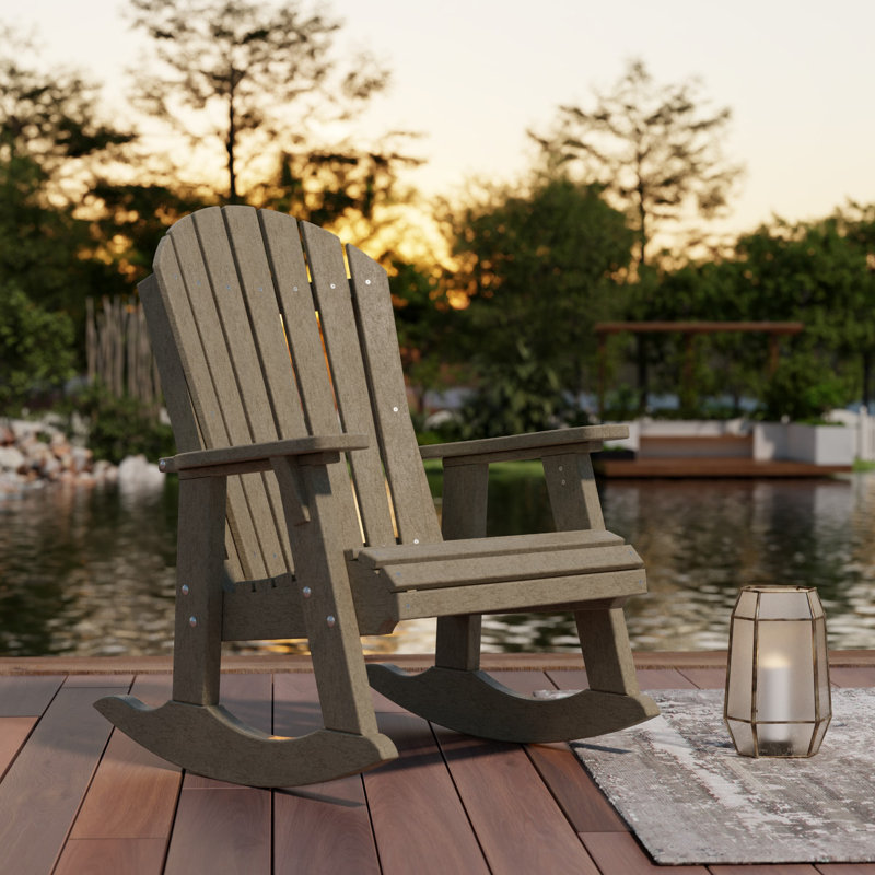 Chaise berçante Heritage Adirondack, Bois patiné