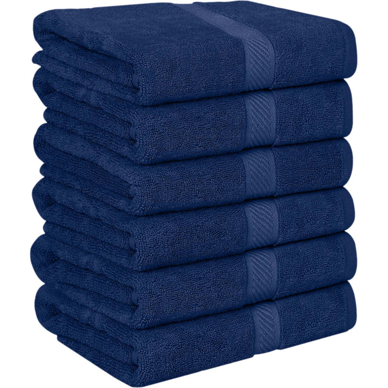 100% Cotton Bath Towel, Navy
