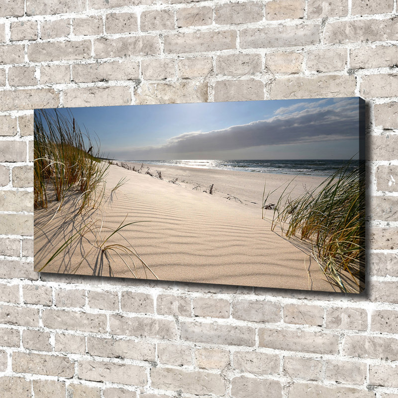 Mrzeżyno Beach - Wrapped Canvas Print