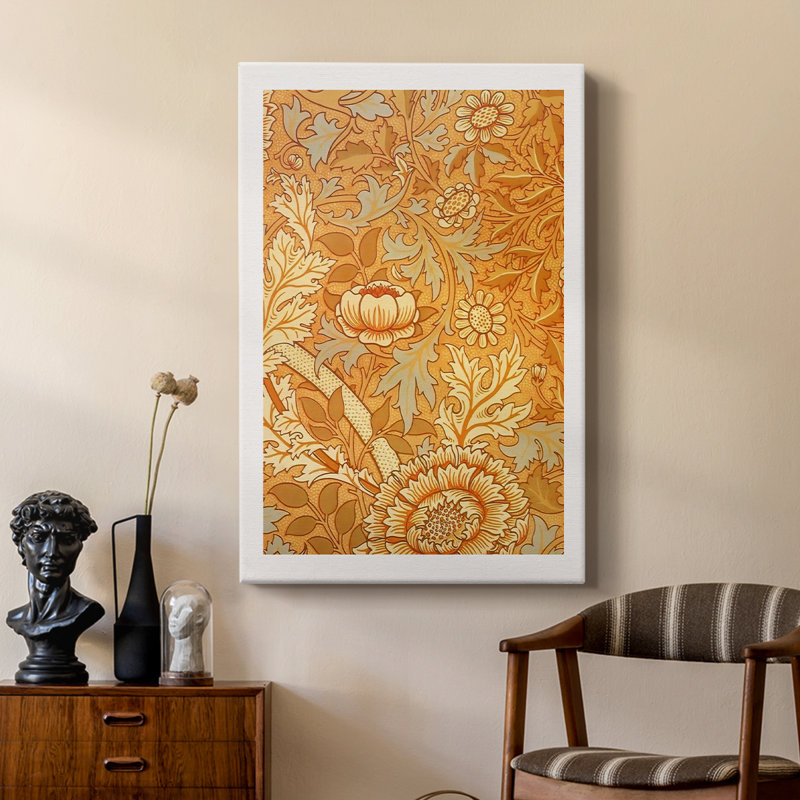 Reproduction abstraite rétro XX - galerie Cavas sur mesure, H 60 po x l 40 po