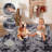 Tie-Dye Washable Shag Area Rugs Non-Slip Fluffy Shag Plush Fuzzy Shaggy Rug for Living Room, Bedroom, Home Decor-834668282