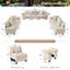 7 - Piece Living Room Set-133981255
