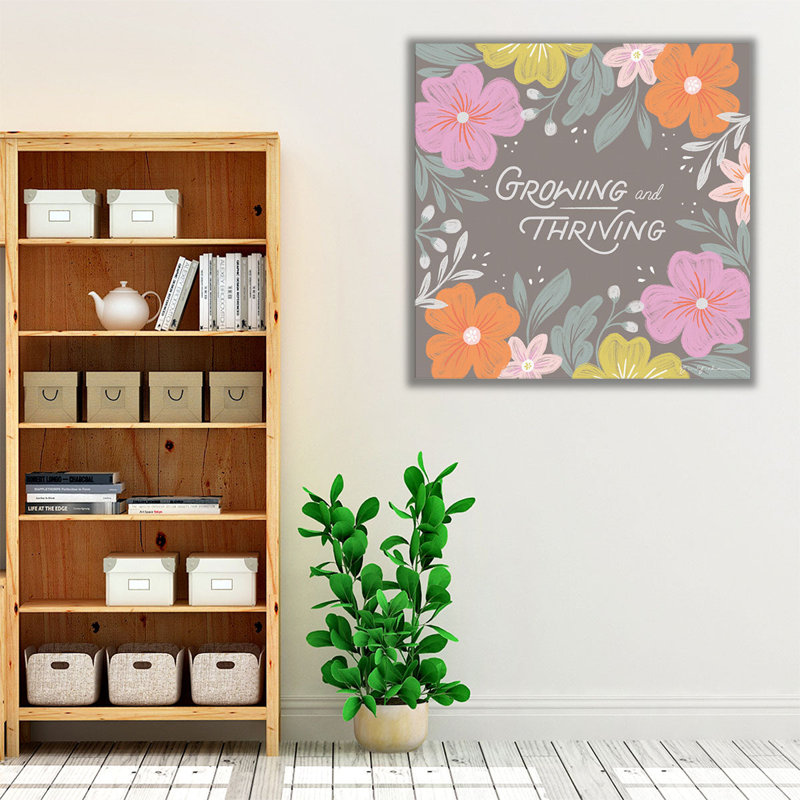 Thriving I - reproduction d'art sur toile, H 24 po x l 24 po