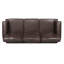 Futon 3 places en similicuir, design contemporain, détails cloutés, canapé 3 places en bouleau, style,-116848782