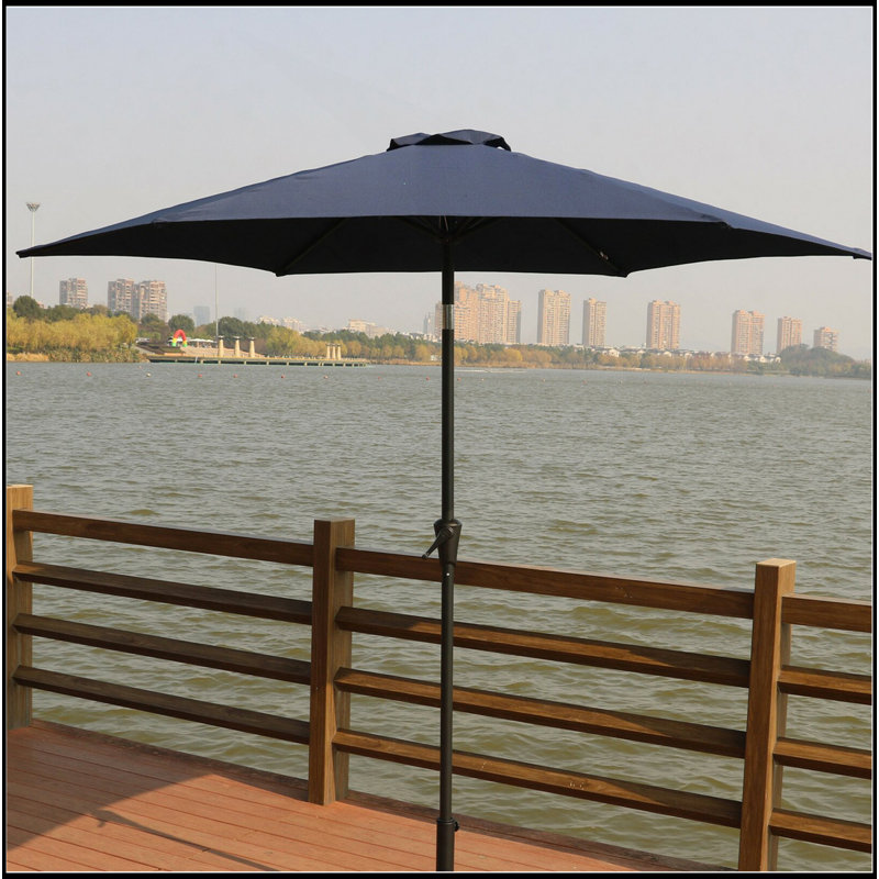 Parasol de qualité supérieure 9 'avec sac de transport, Marine