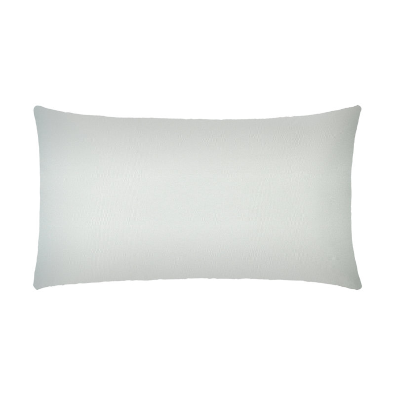 Housse de coussin rectangulaire S&G Slubb, Blanc cassé / blanc