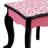 Teamson Kids Fashion Prints Animal Wooden Vanity Table & Stool with Mirror for Pretend Play Makeup-1662827200