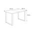 Sibyll Metal Base Dining Table-69193598-69193593