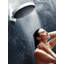 Hansgrohe Rainfinity Shower Head 250 with Wall Connector Trim-1018786487-1018786472