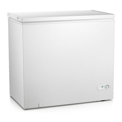 R.W.FLAME Portable 7 cu. ft. Chest Freezer with Adjustable Temperature Controls -  D58SZ200W-WHITE