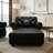 41.3"Upholstered Faux Leather Chair-1945961656-1945961662