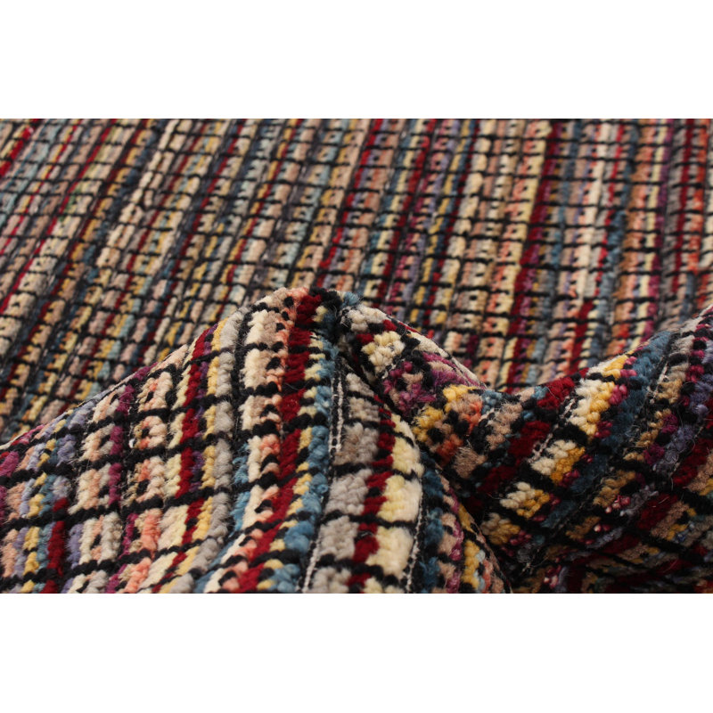 Tapis multicolore Finest Muspelheim 8 pi 0 po x 10 pi 2 po