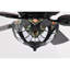 Ventilateur de plafond encastré de 52 pouces Apgrie