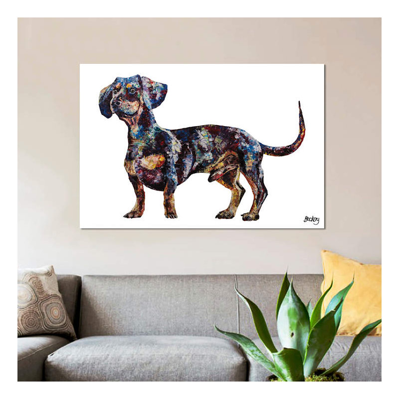 Becksy - Wrapped Canvas Print, 66.04 cm H x 45.72 cm W x 1.91 cm D