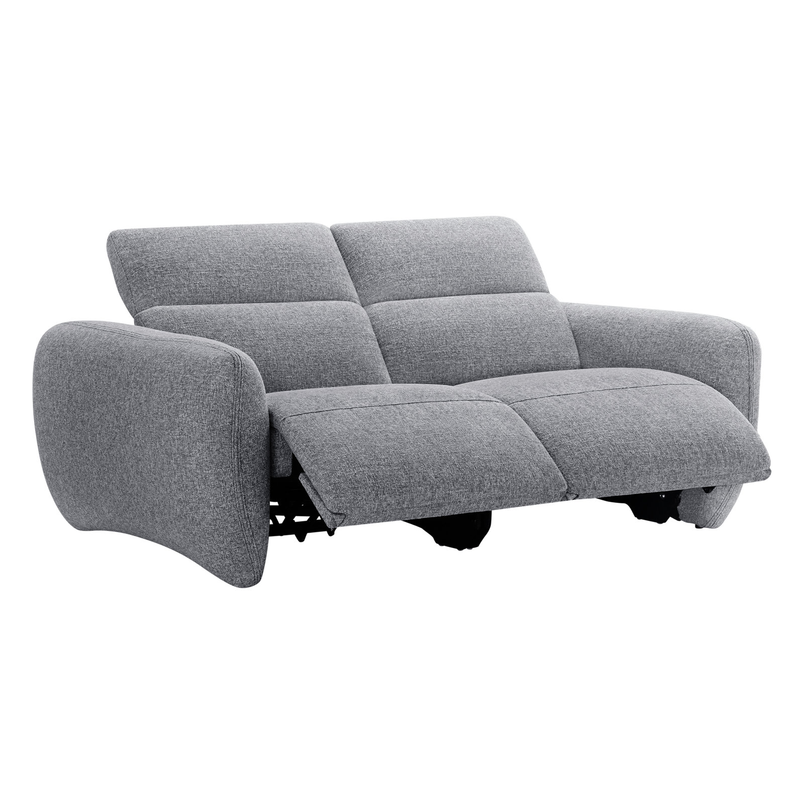 Astro 79" Modular Loveseat, Nathan Gray