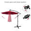 245cm Cantilever Parasol-147485586