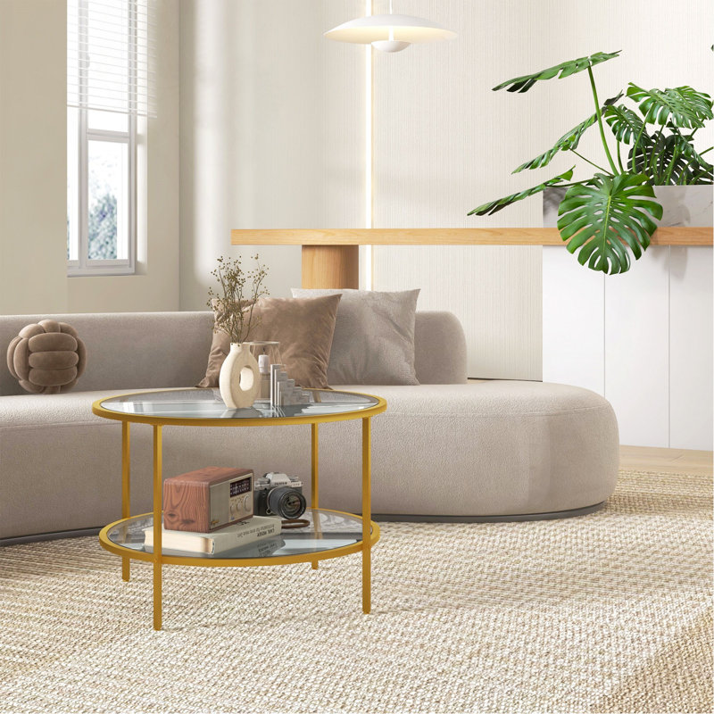 Table d'appoint d'extérieur en béton légère, durable et polyvalente pour le patio et le salon