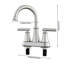 Double Handle Bathroom Sink Faucet with Drainer-380236915