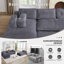 Canapé modulaire surdimensionné de 149 po avec siège profond 149 po, canapé modulaire en U 7 en 1, sans assemblage-811075303