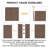 94" x 24" Acoustic Wood Wall Panels – Soundproof 3D Slat Design for Walls & Ceilings, Decorative Wooden Wall Covering-116778564