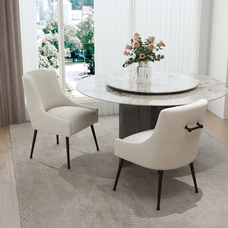 Chaise d'appoint Dinnington, Beige