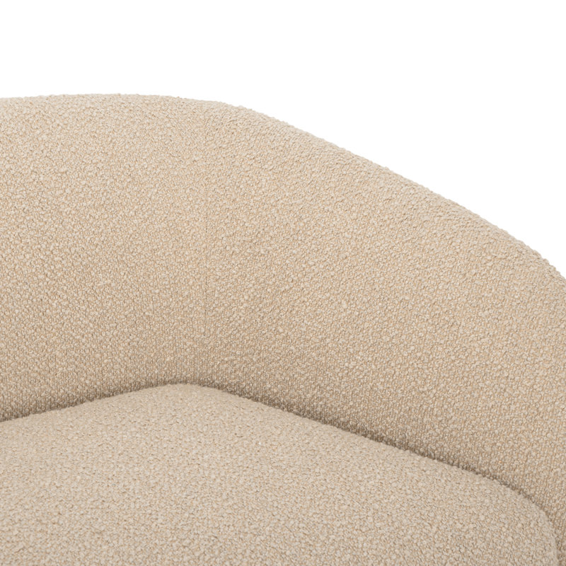Canapé modulaire à 2 pièces de 112 po Penelope, Boucle naturelle, Orienté à gauche (vu de face)