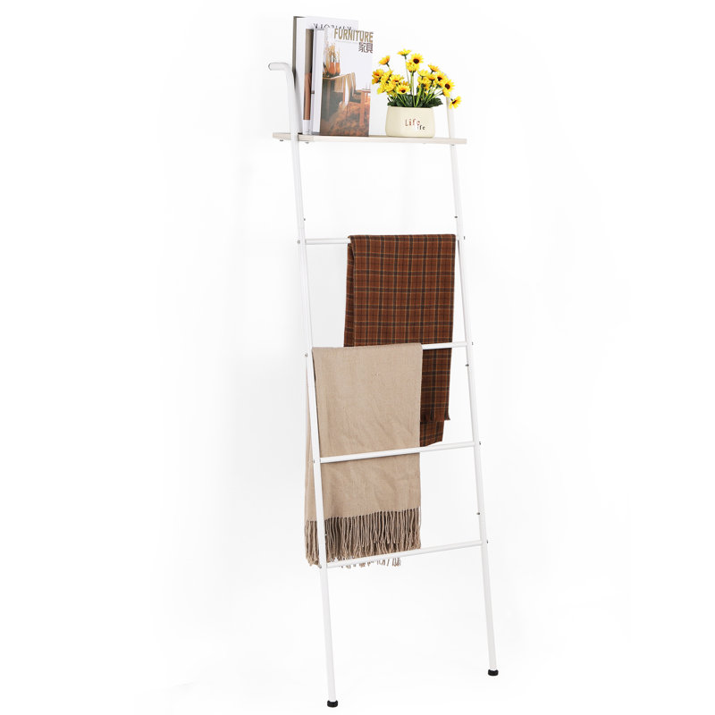 Échelle de couverture de 57,68 po de hauteur, Blanc