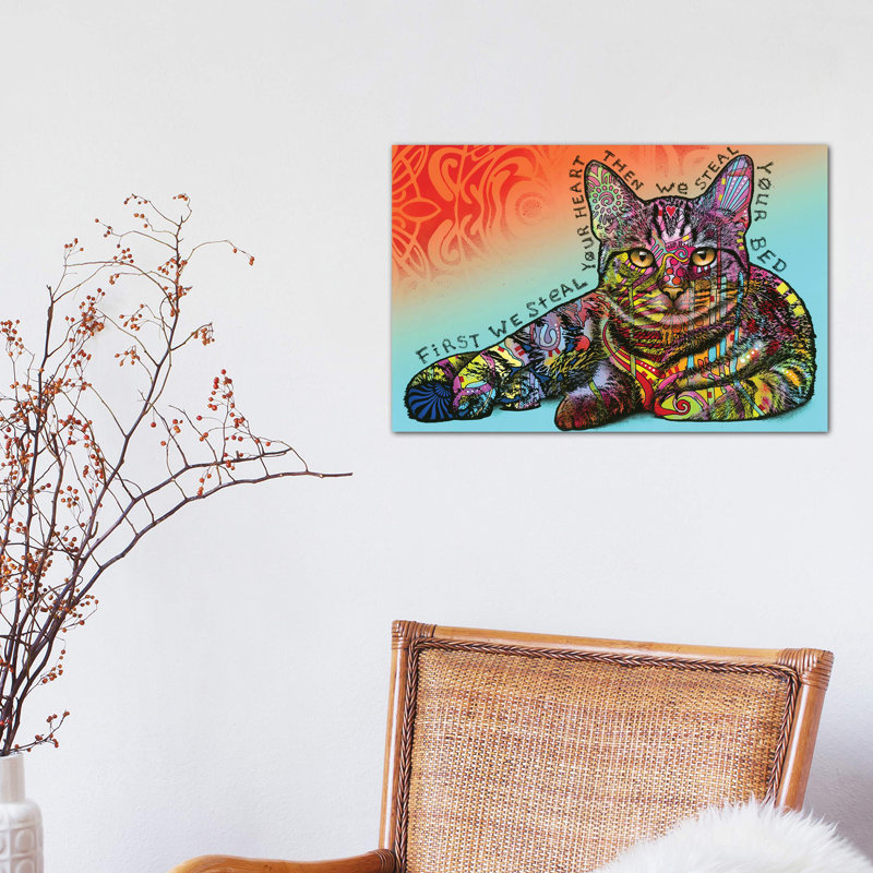 Steal Your Bed by Dean Russo - Print on Canvas, No Frame, 101.6 cm H x 66.04 cm W x 3.175 cm D
