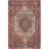 Meibh Hand Woven Cotton and Wool Oriental Area Rug
