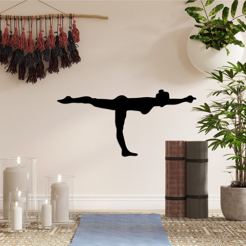 Elegant Black Decorative Metal Wall Accessory, 23.6 x 11.8 inches | 100% Metal Construction, Thickness: 0.06 inches | Stylish Home Decor for Modern Living Spaces, Durable and Eye-Catching Design