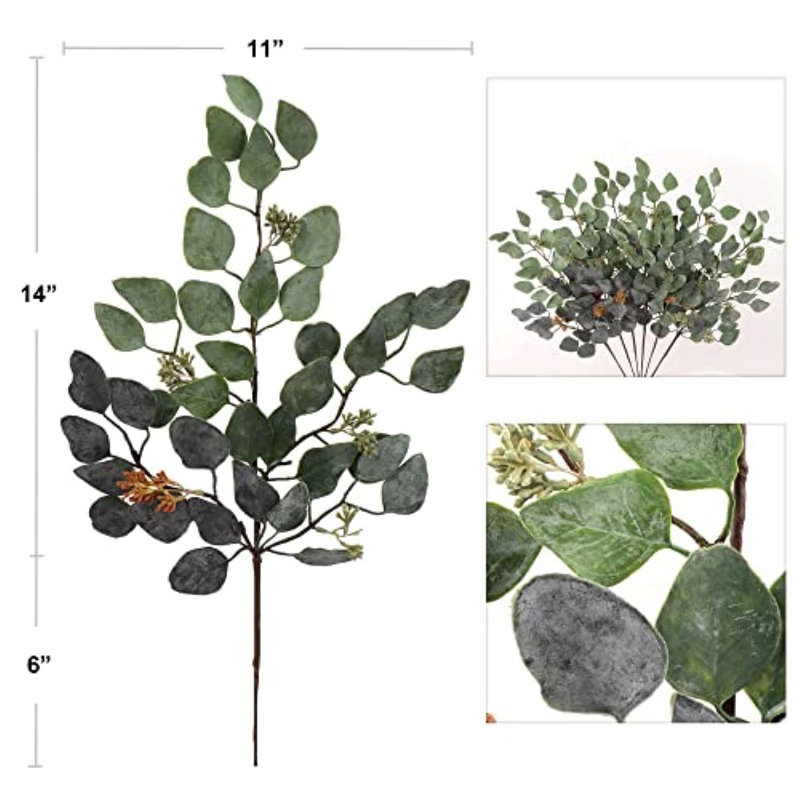 6" Artificial Eucalyptus
