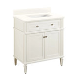 30" Elmdale Single Bathroom Vanity Set with Rectangular Undermount Sink